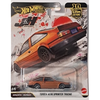 Hot Wheels 1:64 Japan Historic 5 - Toyota AE86 Sprinter Trueno orange